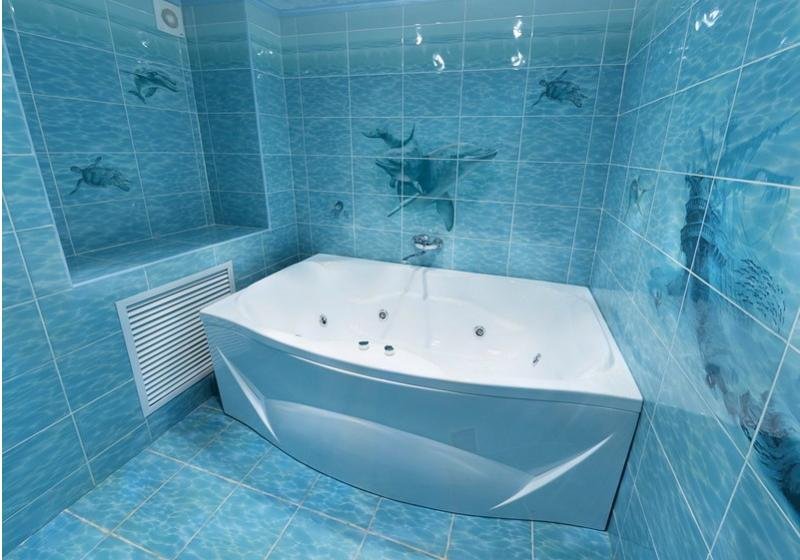 Ванна плиткой лагуна. Уралкерамика Лагуна. Плитка в ванну с дельфинами. Плитка в ванную комнату корабли. Голубая ванна с дельфинами.